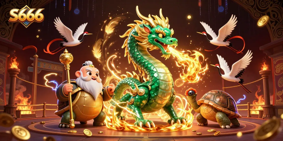 Engage with S666 by playing as the mighty emerald dragon, participating in thrilling battles.