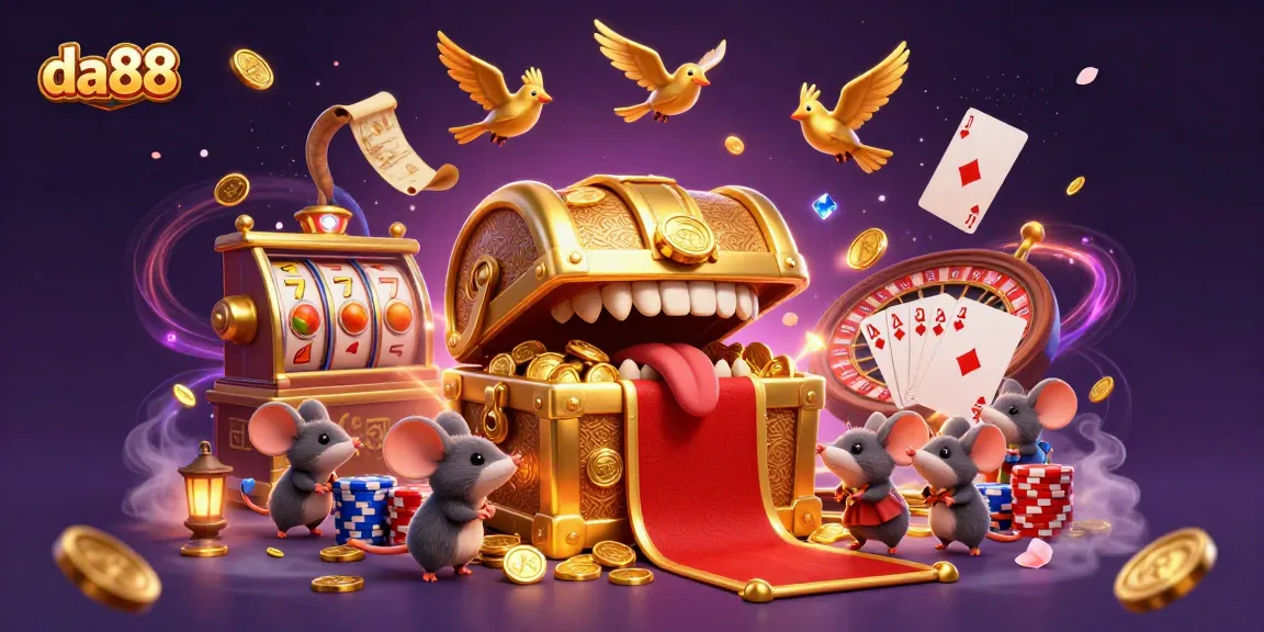 Join the jackpot excitement at da88 with vibrant casino elements and adventure.