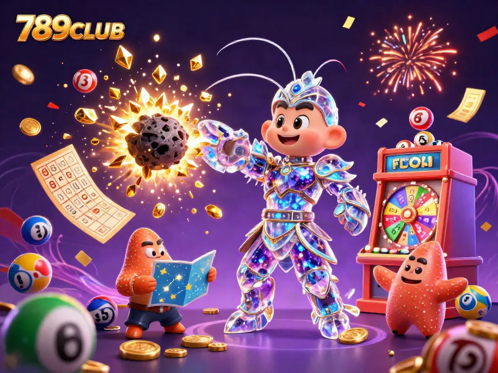 Experience thrilling gameplay at 789CLUB with colorful lottery elements and dynamic excitement.