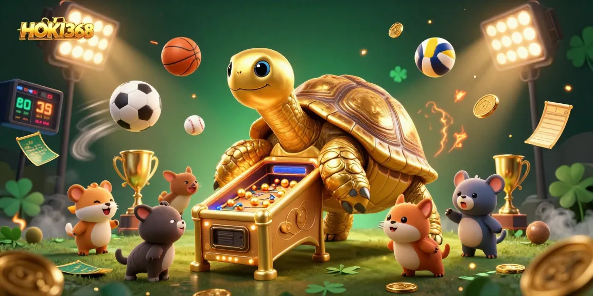 Experience thrilling gameplay at HOKI368 with our vibrant, action-packed scene featuring sports betting excitement.