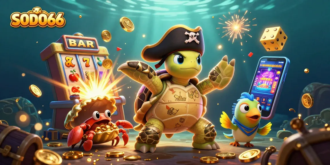 SODO66 immerses players in vibrant underwater casino adventures with thrilling slot games and engaging characters.