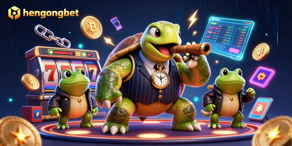 Join the action at hengongbet's thrilling online casino with colorful 3D gaming elements.