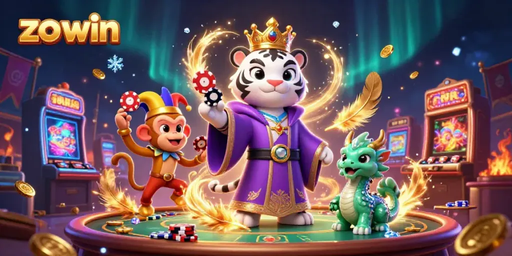 Experience thrilling wins and lively gameplay with zo win at this vibrant casino scene.