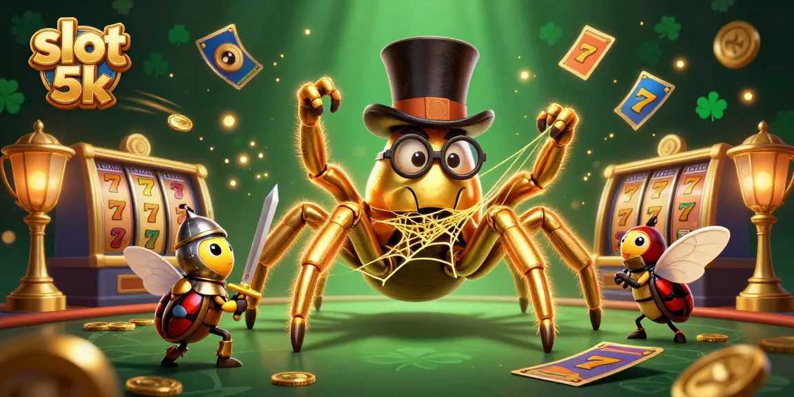 Engage with slot 5k gaming in a vibrant 3D scene full of dynamic elements and excitement.