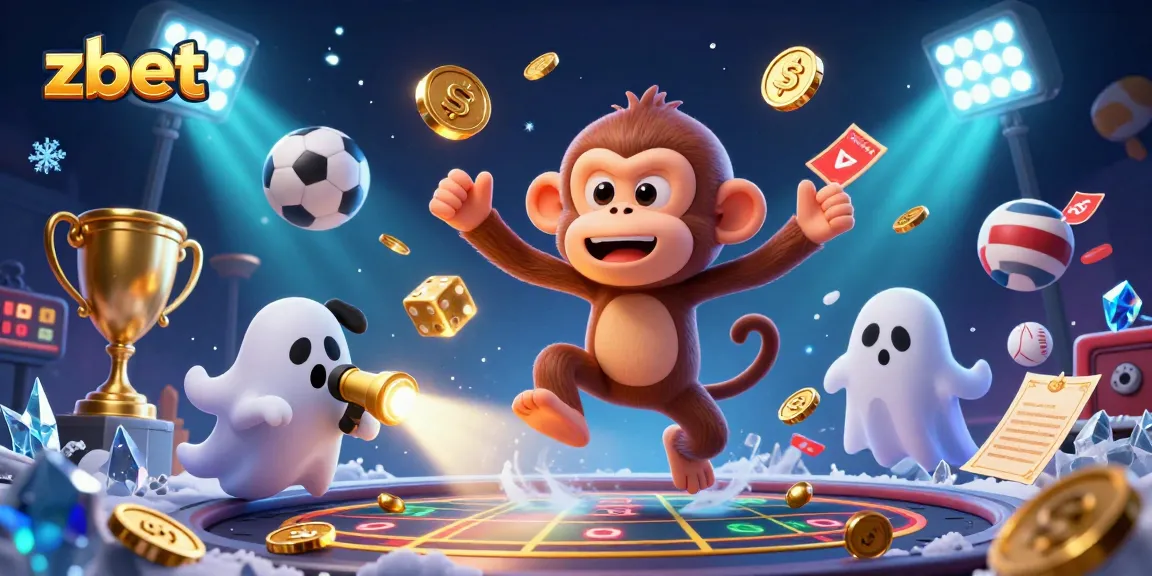 Engage with zbet's thrilling casino adventure featuring dynamic gambling elements and characters in a magical atmosphere.