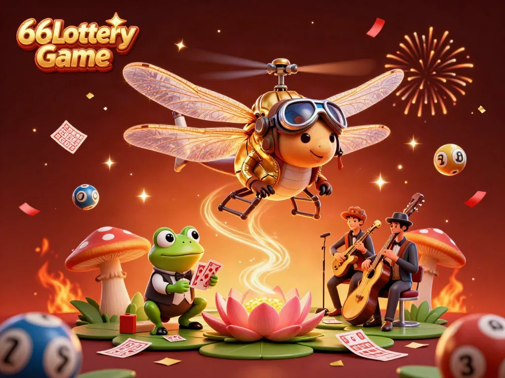 Experience the excitement of 66Lottery Game with vibrant characters and dynamic gameplay elements.