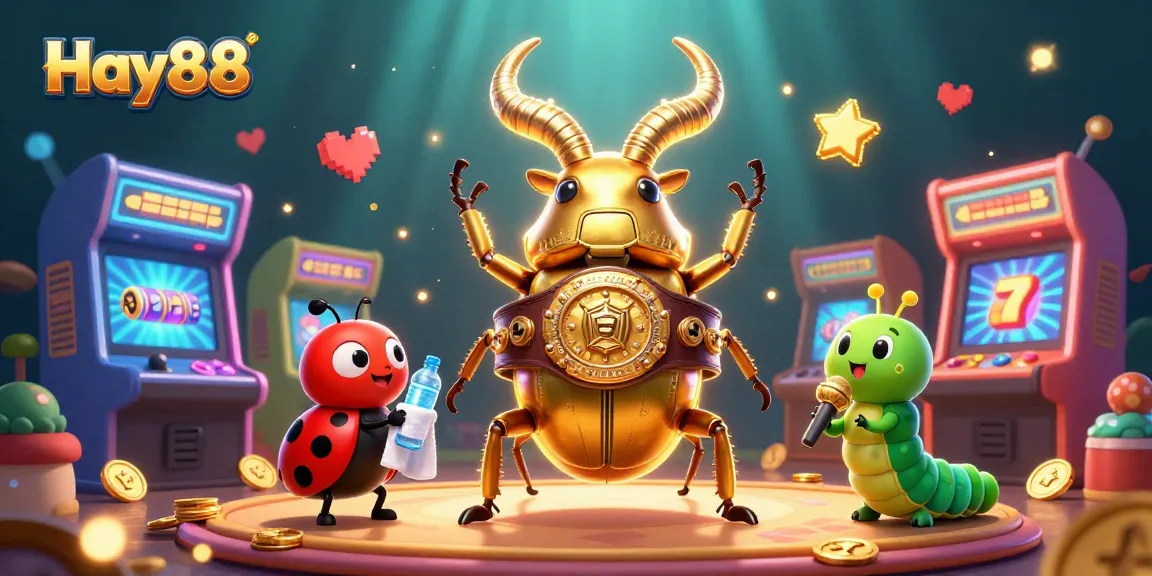 Join the fun at Hay88 with vibrant slot games, featuring our unique characters in action!