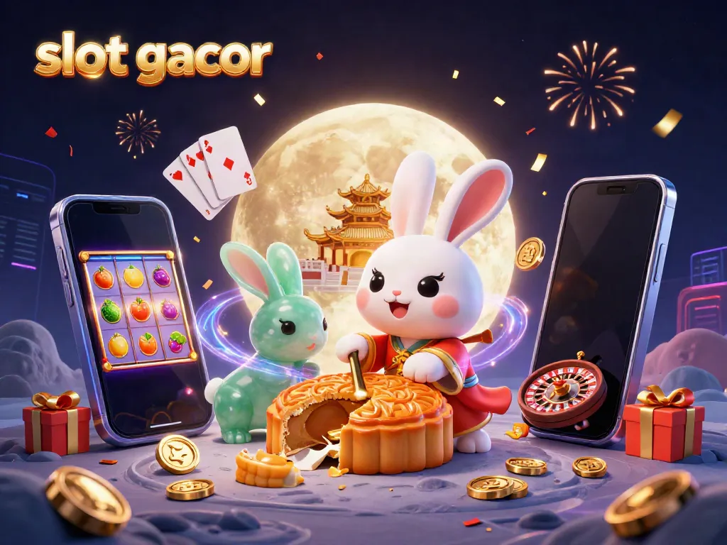 Experience thrilling slot gacor action with vibrant visuals of animated characters and gaming elements.