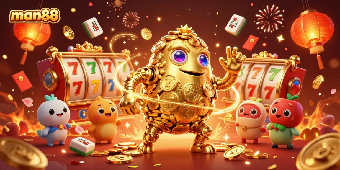 Experience thrilling wins at man88 with dynamic slot symbols and golden golem in exciting 3D