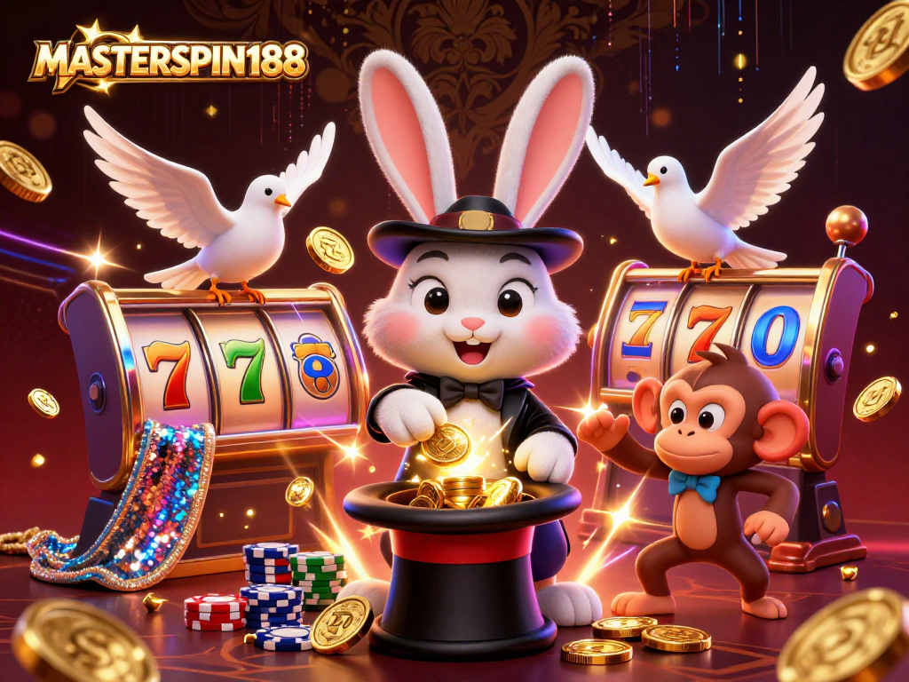 Engage with MASTERSPIN188 and experience thrilling casino moments with magic and luck.