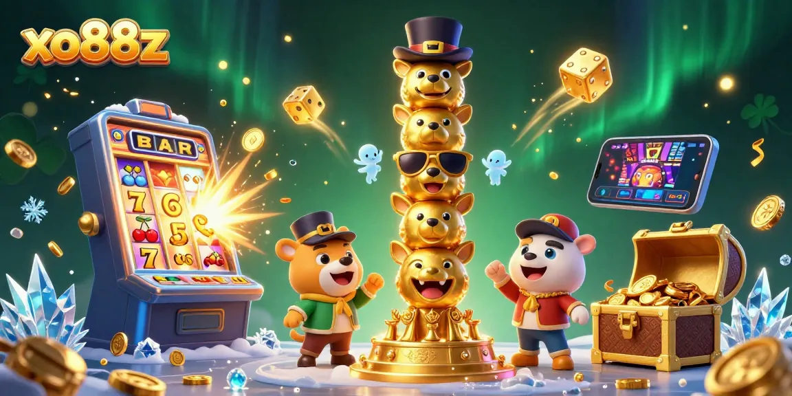 Engage in thrilling gameplay with xo88z, featuring vibrant casino elements and 3D characters