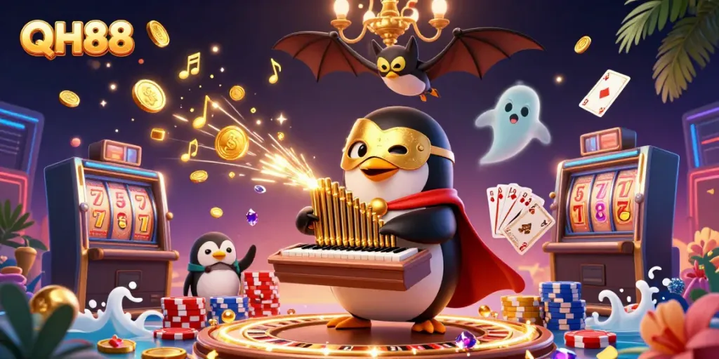Experience the excitement of QH88 casino with exciting games and dynamic visuals.