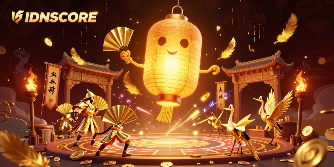 IDNSCORE players enjoy dynamic casino games within a vibrant 3D illustrated environment.