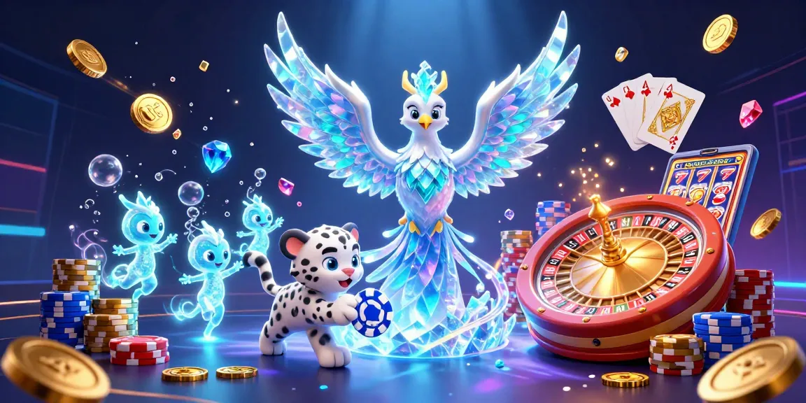 Spin the roulette wheel with KENANGAN889 for thrilling casino adventures featuring an ice phoenix!