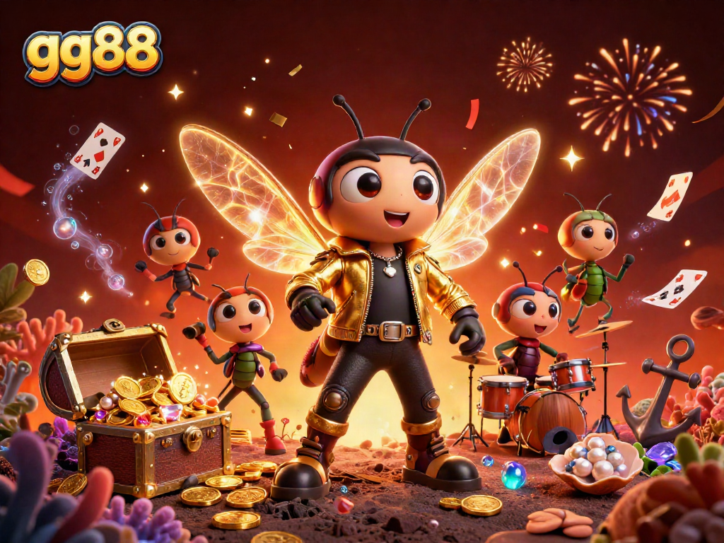 Play exciting games at gg88 with vibrant characters and dynamic casino elements.