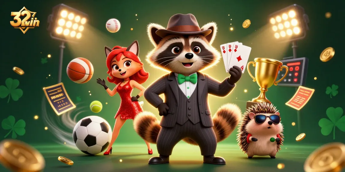 Experience the thrill of winning with 32win's exciting combinations in a vibrant casino atmosphere.