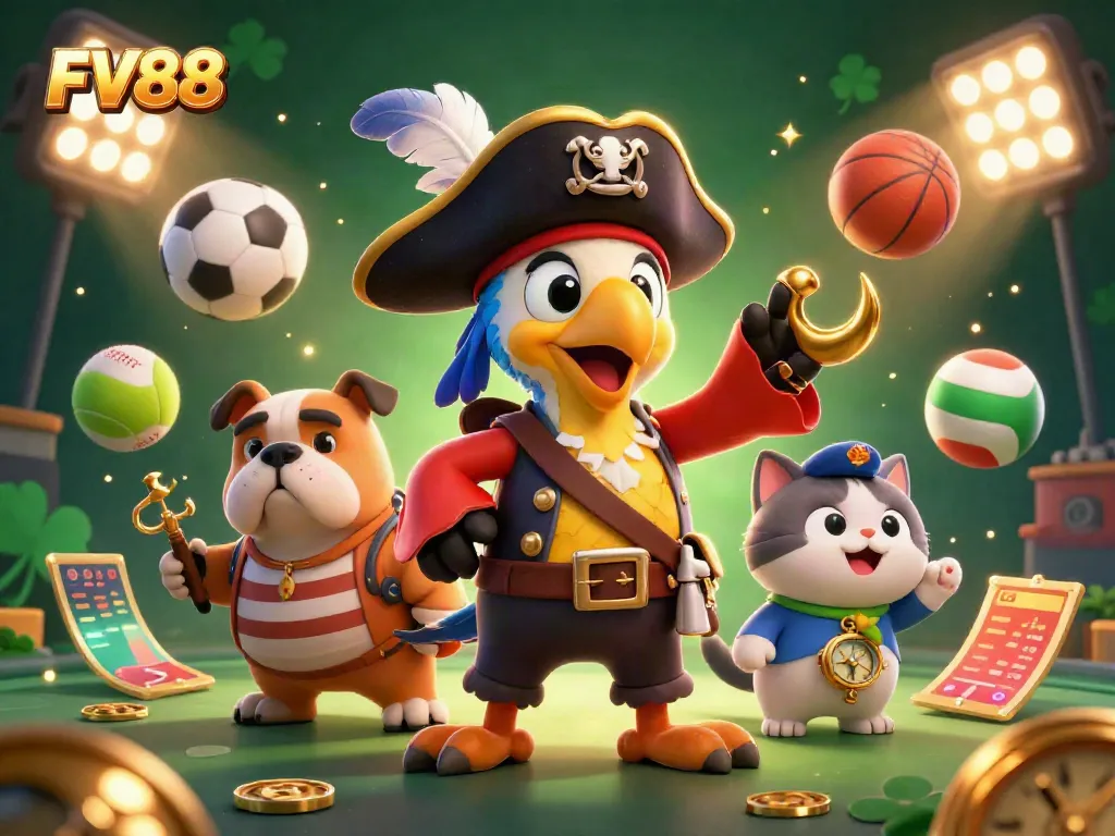 Engage with FV88 as a vibrant platform for sports betting, blending adventure with entertainment.