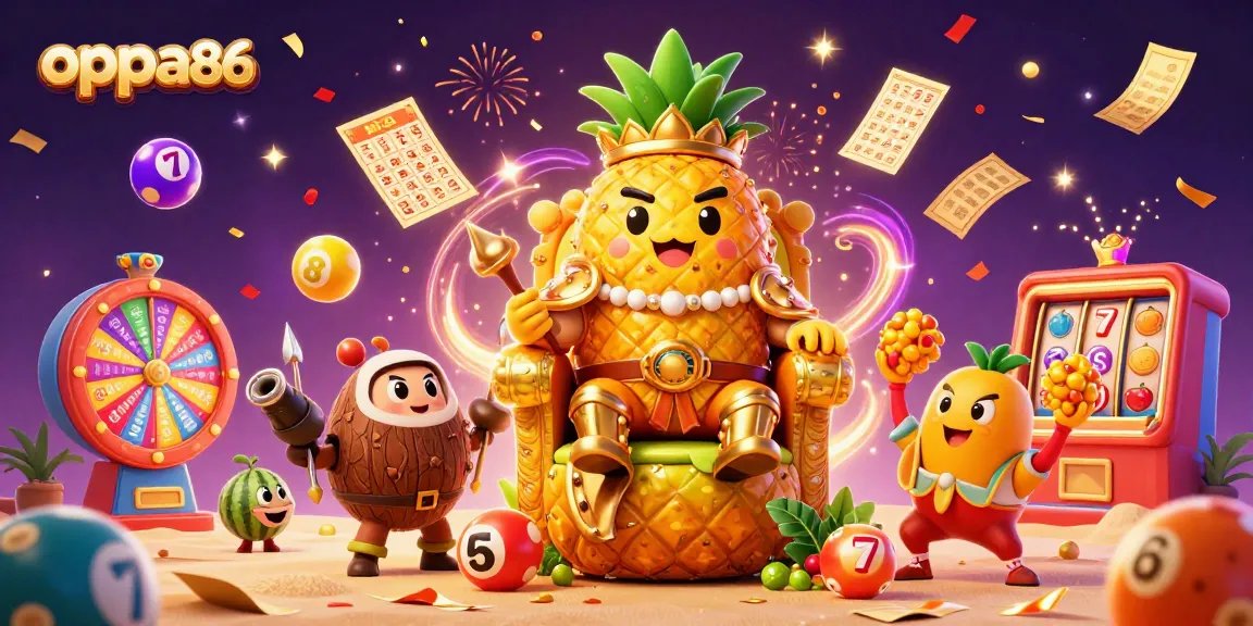 Experience thrilling gameplay at oppa86 with vibrant gambling elements and dynamic 3D characters.