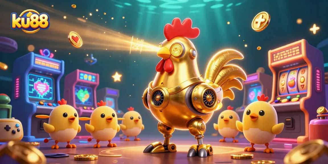 Engage with ku88's thrilling golden rooster casino adventure, packed with vibrant gaming elements.