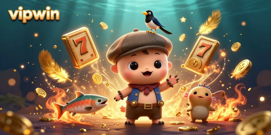 Experience jackpot thrills with vipwin in this vibrant 3D casino adventure featuring unique characters and exciting game elements.