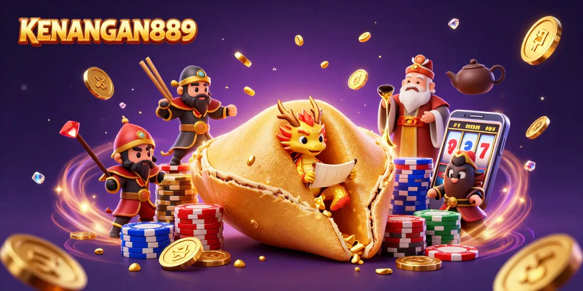 Engage with KENANGAN889 through vibrant casino elements and enchanting characters.