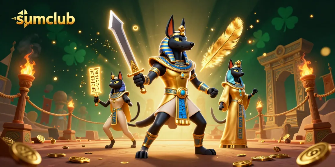 Experience thrilling wins at sumclub with ancient Egyptian warriors and dynamic gaming elements.