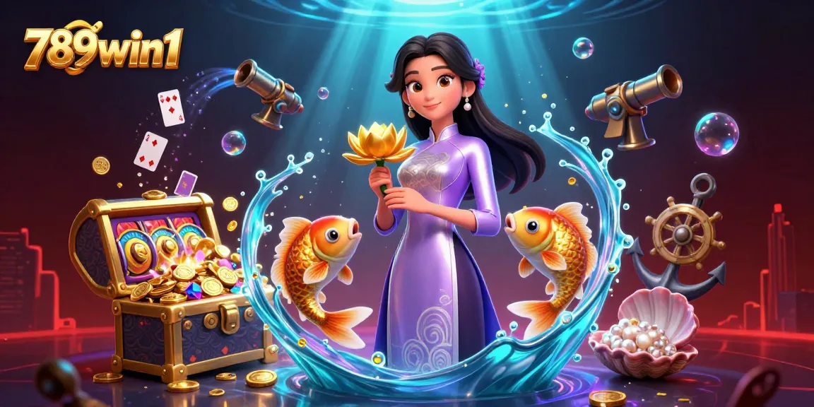 Immerse in thrilling gameplay at 789win1 with radiant casino atmosphere and exciting treasures.
