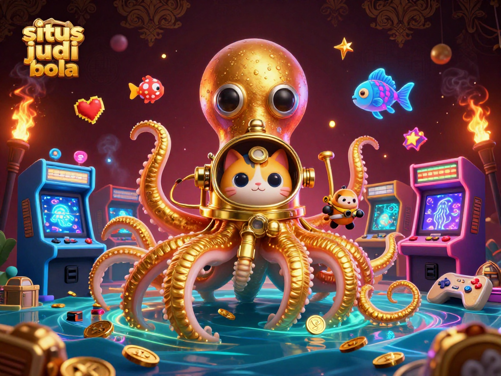 Engage in thrilling sports betting on situs judi bola with an exciting 3D underwater adventure.