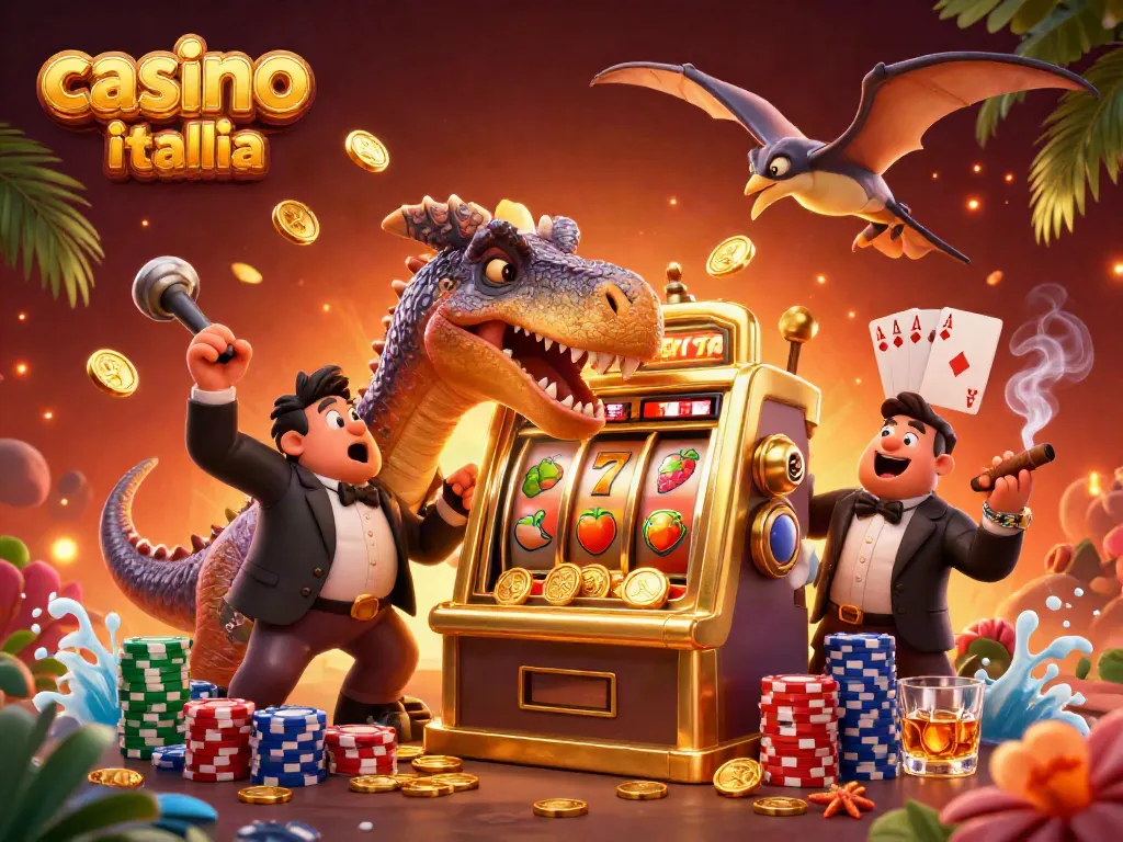 Gioca alle slot nel migliore casinò online Italia con jackpot di monete d'oro volanti.