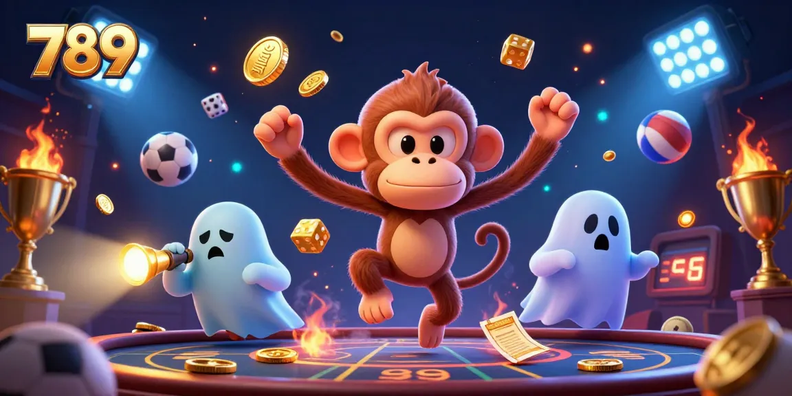 Engage in thrilling gaming experiences at 789, where monkey poltergeists and sports ball chaos collide!