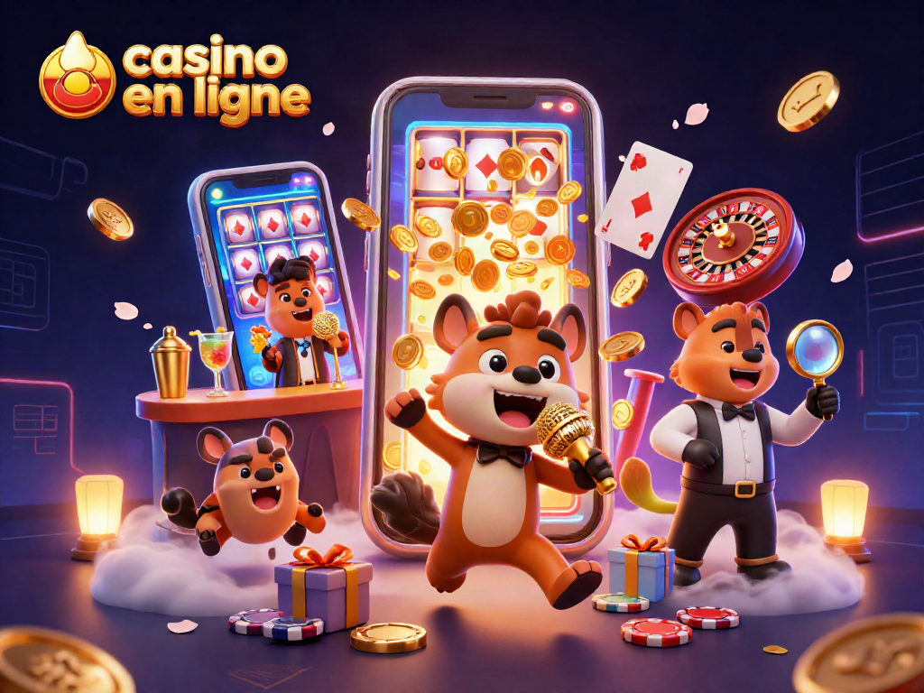 Vivez l'expérience d'un casino en ligne avec des hyènes comiques et des jeux passionnants.
