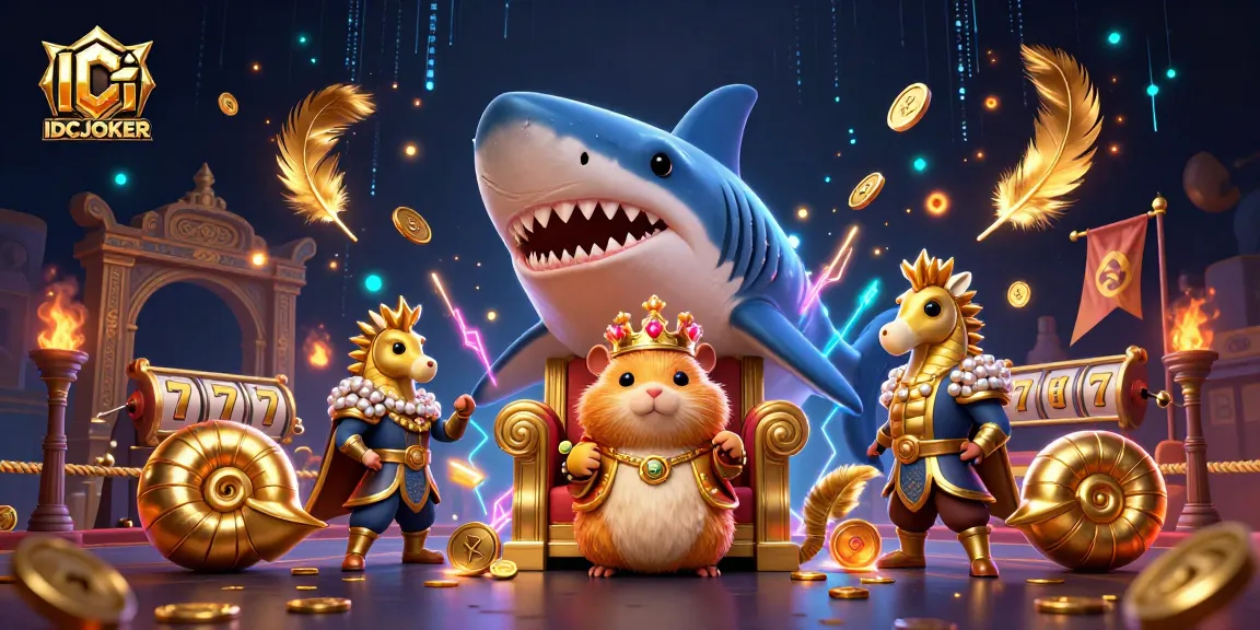 Experience the thrilling action at IDCJOKER with our immersive 3D casino scene.
