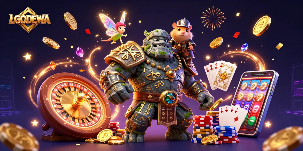Experience thrilling gameplay at LGODEWA with mesmerizing 3D visuals and exciting winning features.