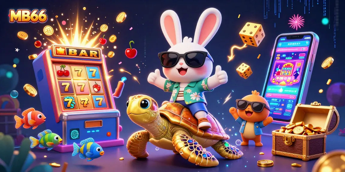 Win big at MB66 with jackpot slots, colorful casino games, and engaging characters!