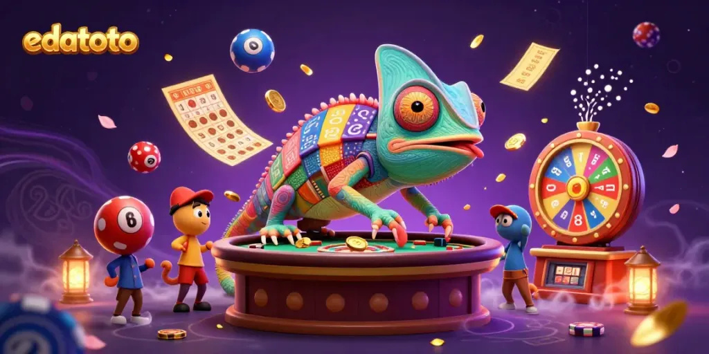 Experience exciting gameplay with edatoto's engaging online casino environment and colorful elements.