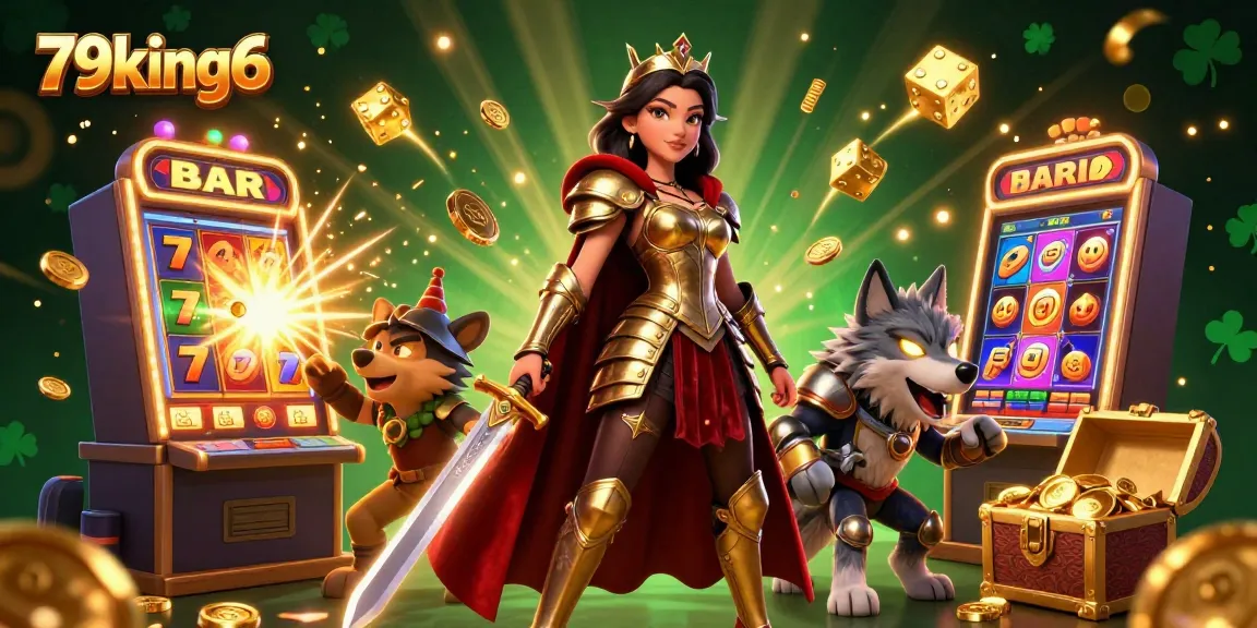 Engage in thrilling gameplay at 79king6, where golden jackpots burst from slot machines and adventure awaits!