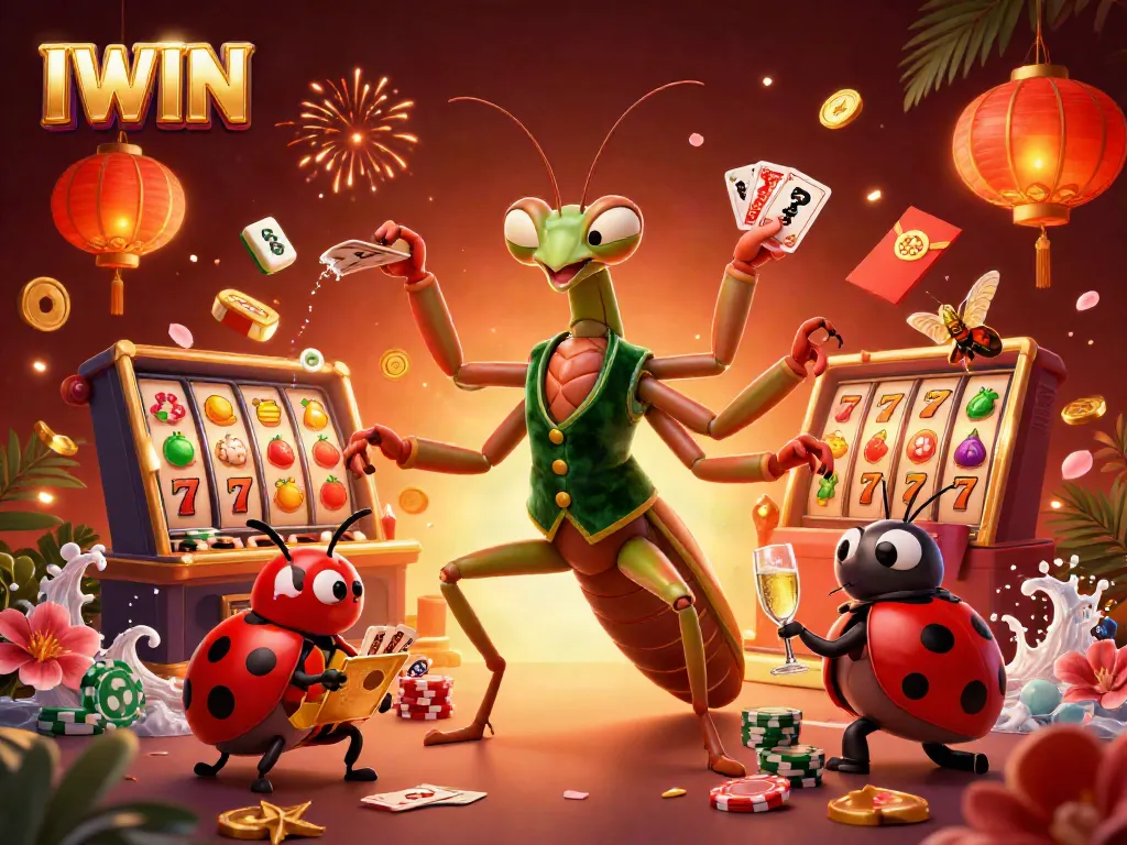 Experience thrilling gameplay at IWIN with a vibrant array of slot games and dynamic casino elements.