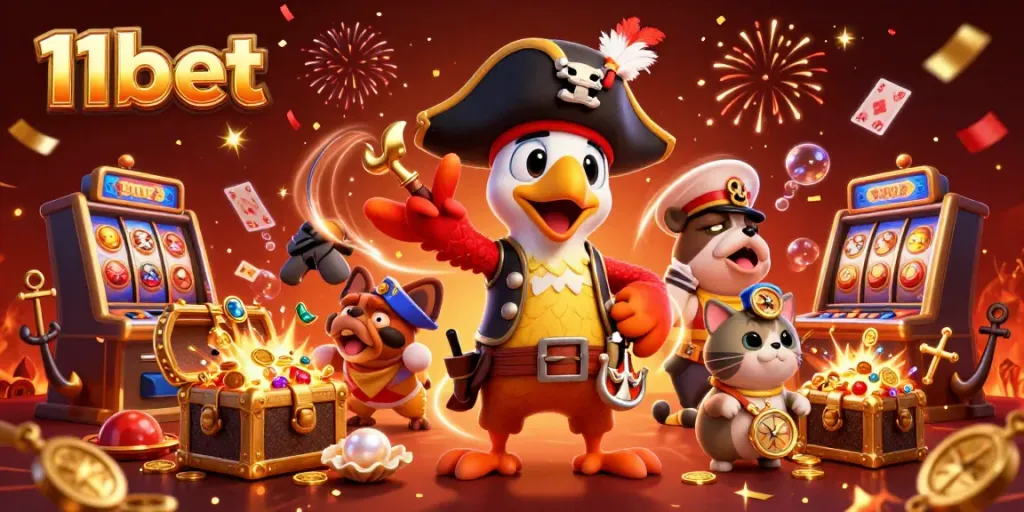 Experience thrilling gameplay at 11bet with exciting treasure and colorful slots