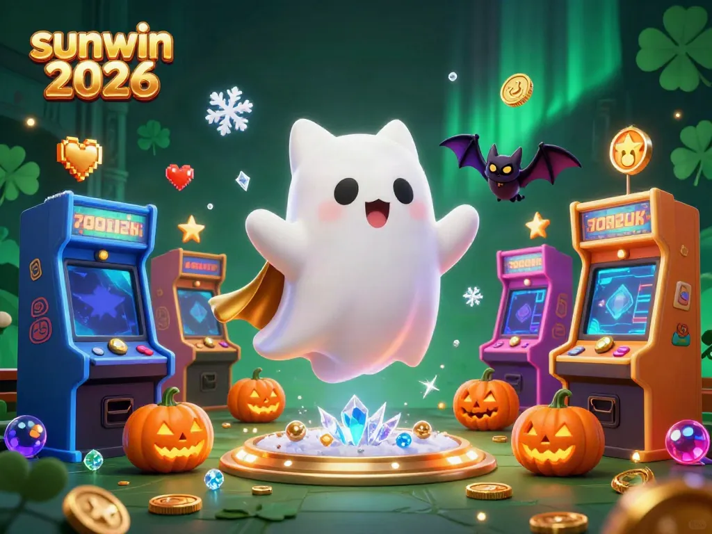 Engage with exciting gameplay visuals in sunwin 2026 showcasing vibrant casino elements and characters.