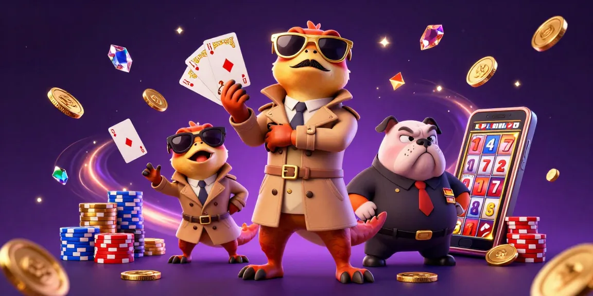 Experience thrilling gameplay with RED88's cartoon raptors and casino excitement.