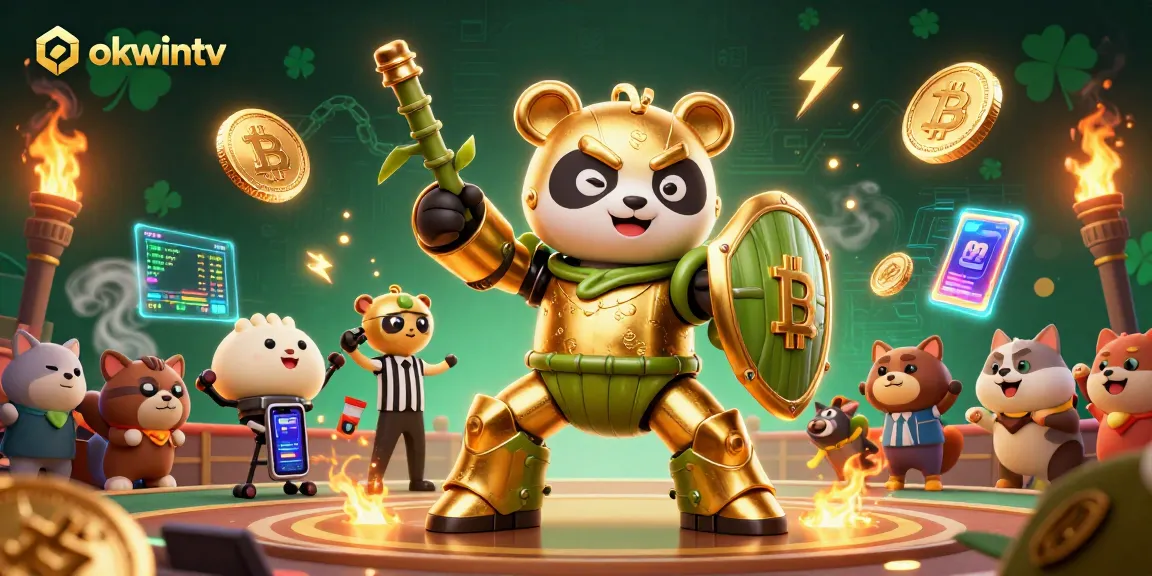 Experience betting excitement with okwintv in a vibrant 3D gambling arena filled with action.