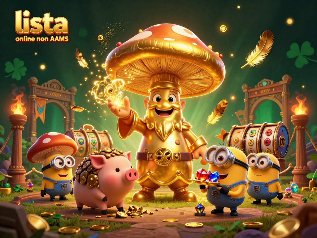Gioca nei migliori casino online non AAMS con la magia dei personaggi 3D e vincite dorate.