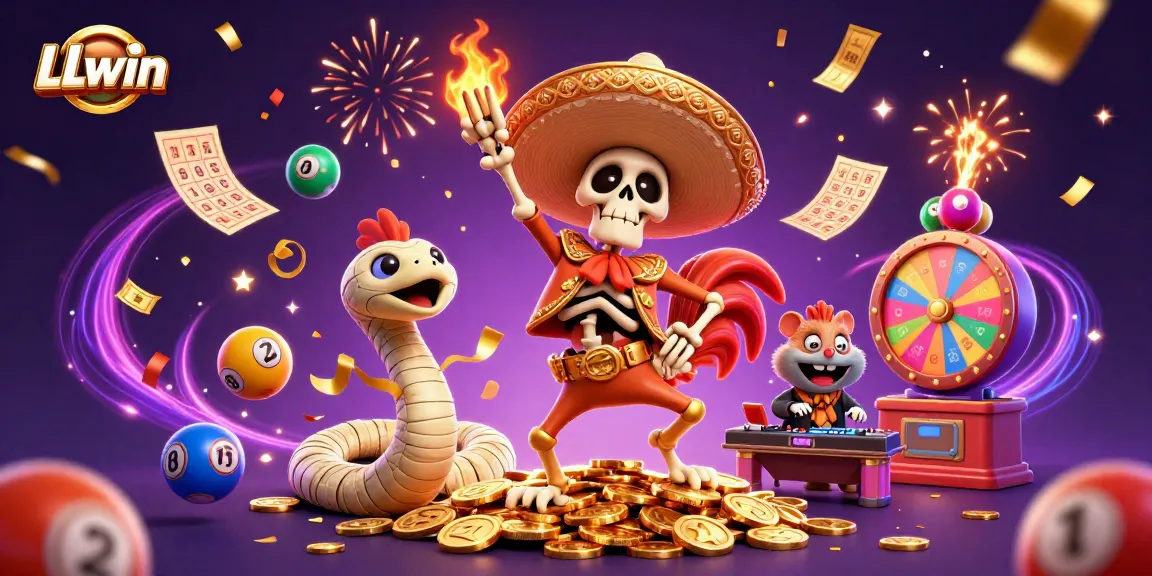 LLwin rewards players with vibrant casino excitement through winning animations and interactive game elements.