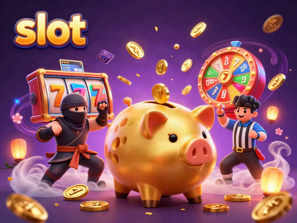 Experience the excitement of slots as characters interact in a dynamic casino setting.