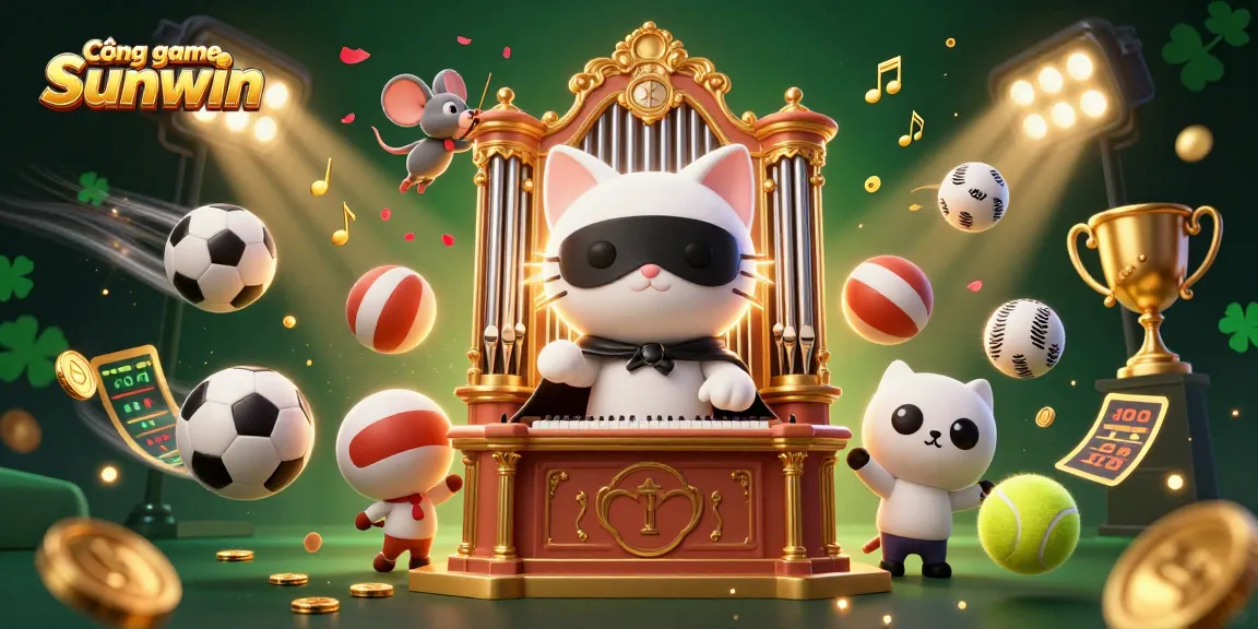 Cổng game Sunwin offers thrilling gaming experiences with dynamic casino illustrations and engaging action.