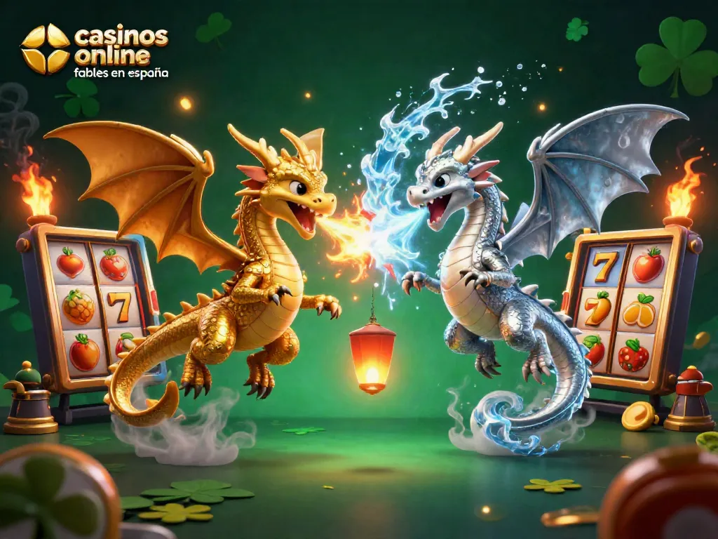Disfruta de los mejores casinos online fiables en España con esta ilustración llena de energía y detalles vibrantes.
