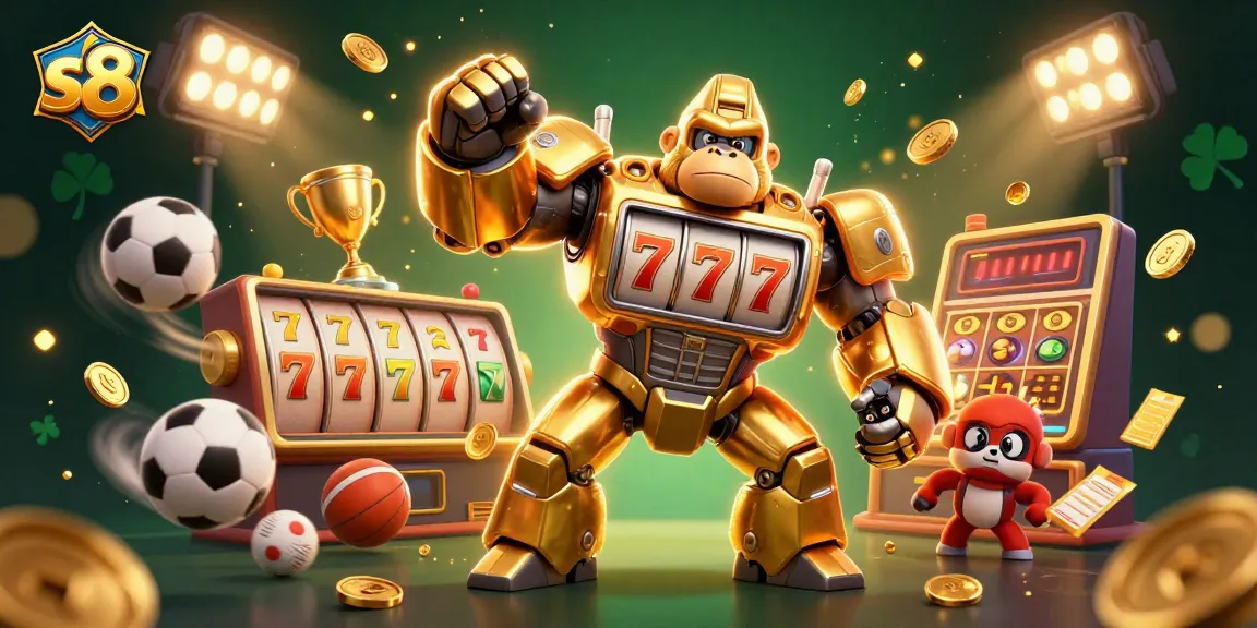 Experience thrilling wins with the s8 gaming platform featuring animated jackpot action.