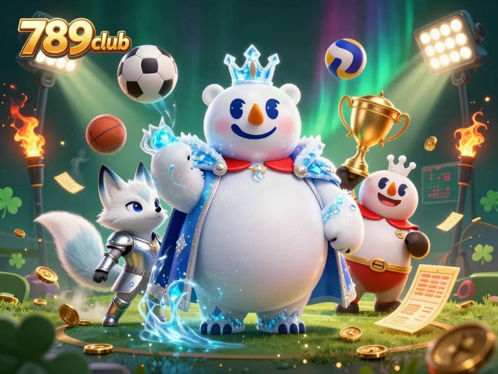 Experience thrilling gameplay at 789club with spectacular sports betting elements and vibrant characters.