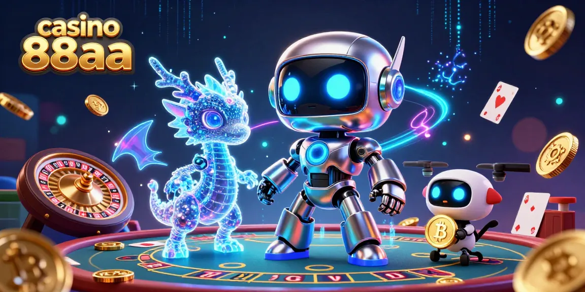 Experience thrilling gameplay at casino 88aa with vibrant casino elements and dynamic 3D characters.