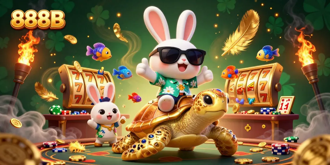 Experience winning thrills at 888B with our lively casino characters and energetic gameplay.
